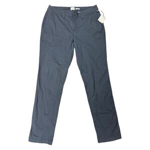 NWT A New Day Size 4 Stretch Elastic Blue Gray Khaki Women's Trouser Dress Pants